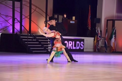 Chris and Emily Bailey at Worlds